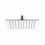 Rociador de Ducha Cuadrado 30x30 Extraplano Inox