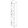 Mueble Pilar Infinity 2 Puertas