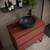 Mueble de baño Encimera NOJA 60 de 2 Cajones
